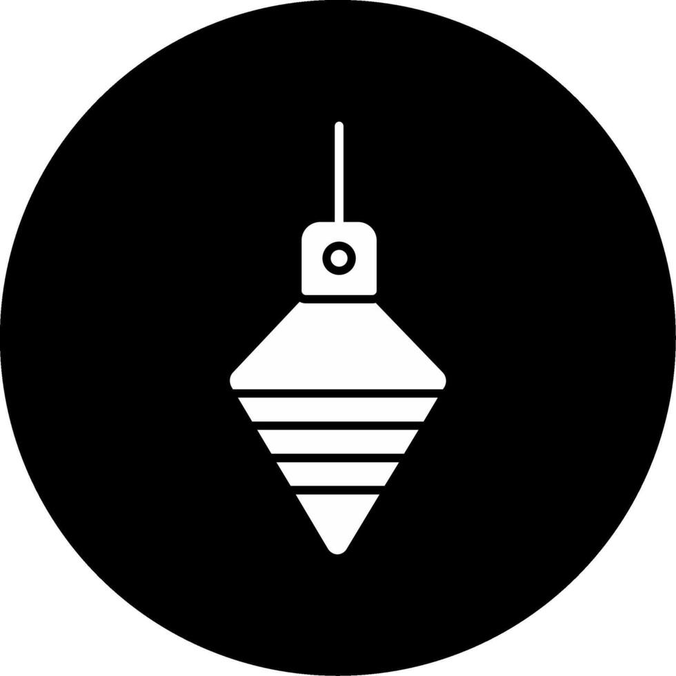 Plumb Bob Icon Design Symbol vector