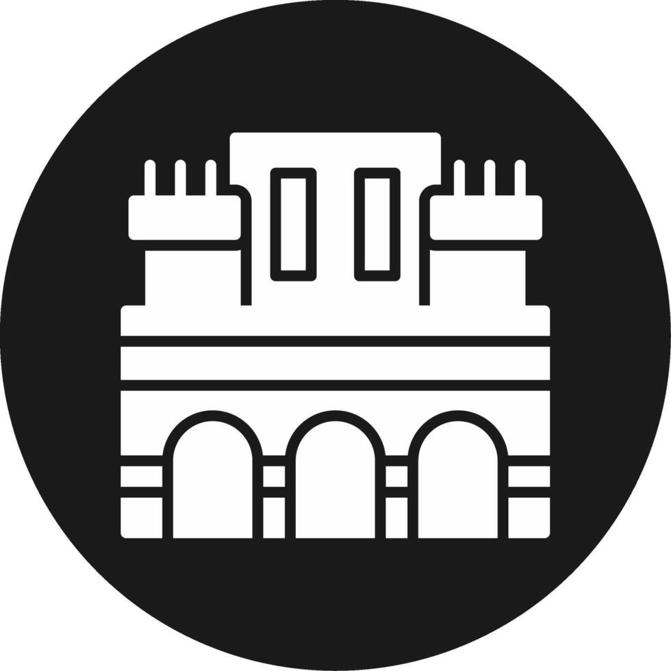 Alhambra Icon Design Symbol vector