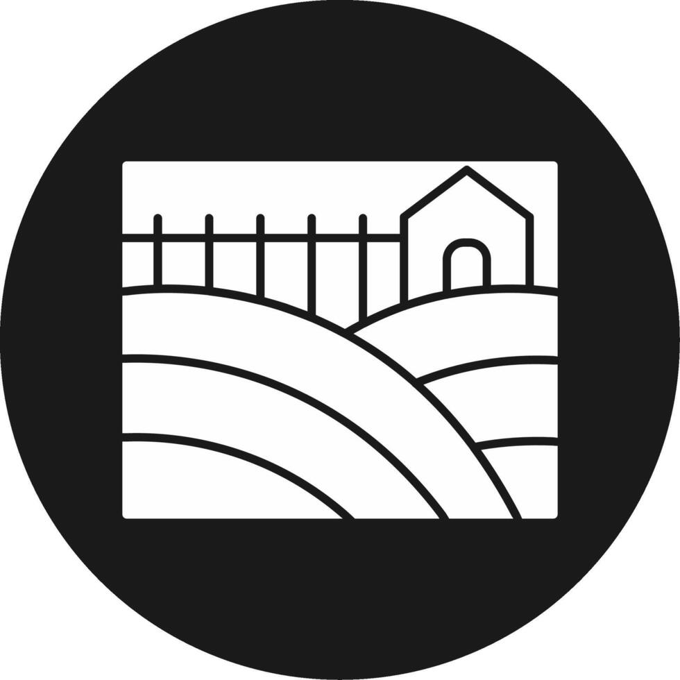 Land Icon Design Symbol vector