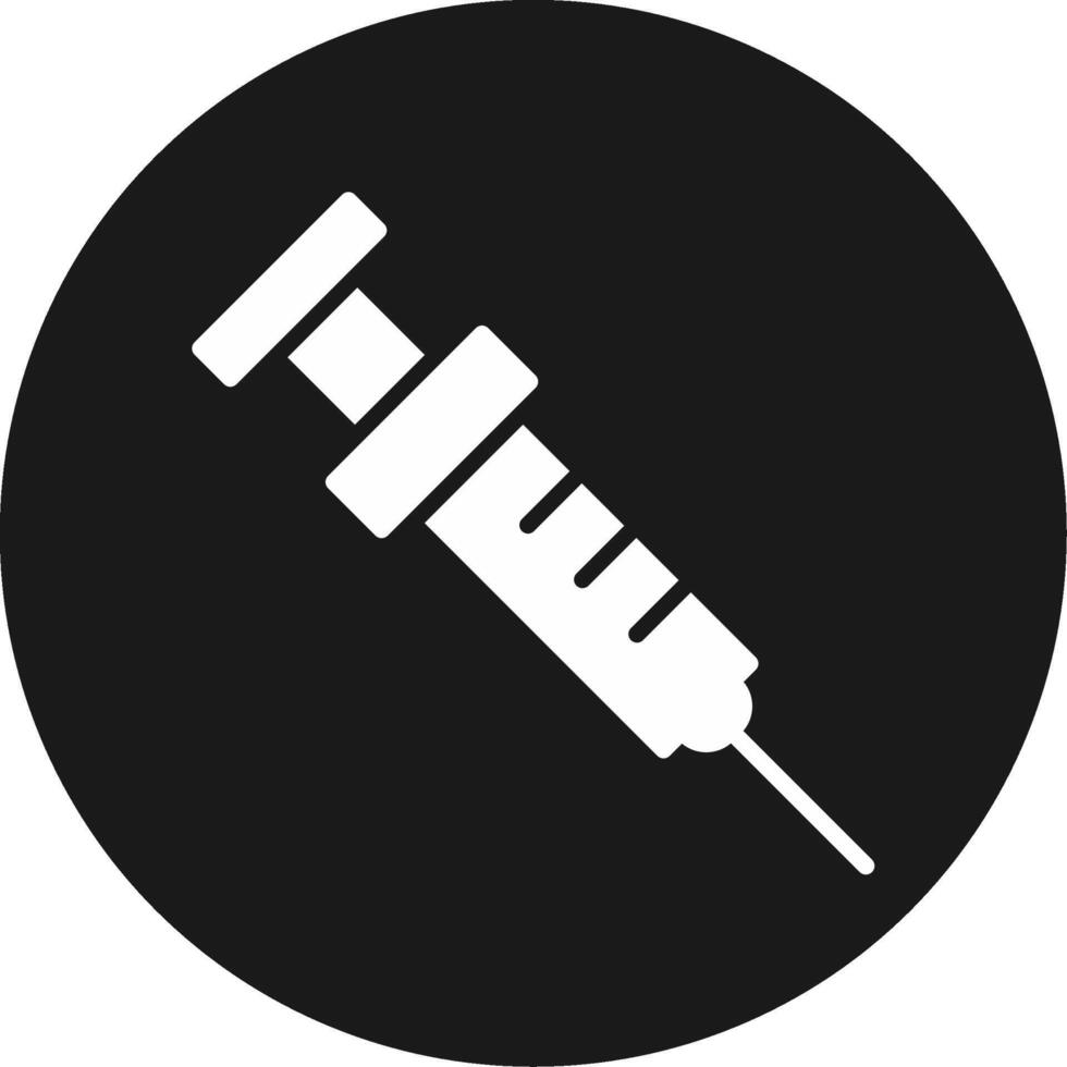 Injection Icon Design Symbol vector