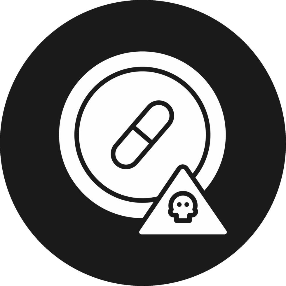 Overdose Icon Design Symbol vector