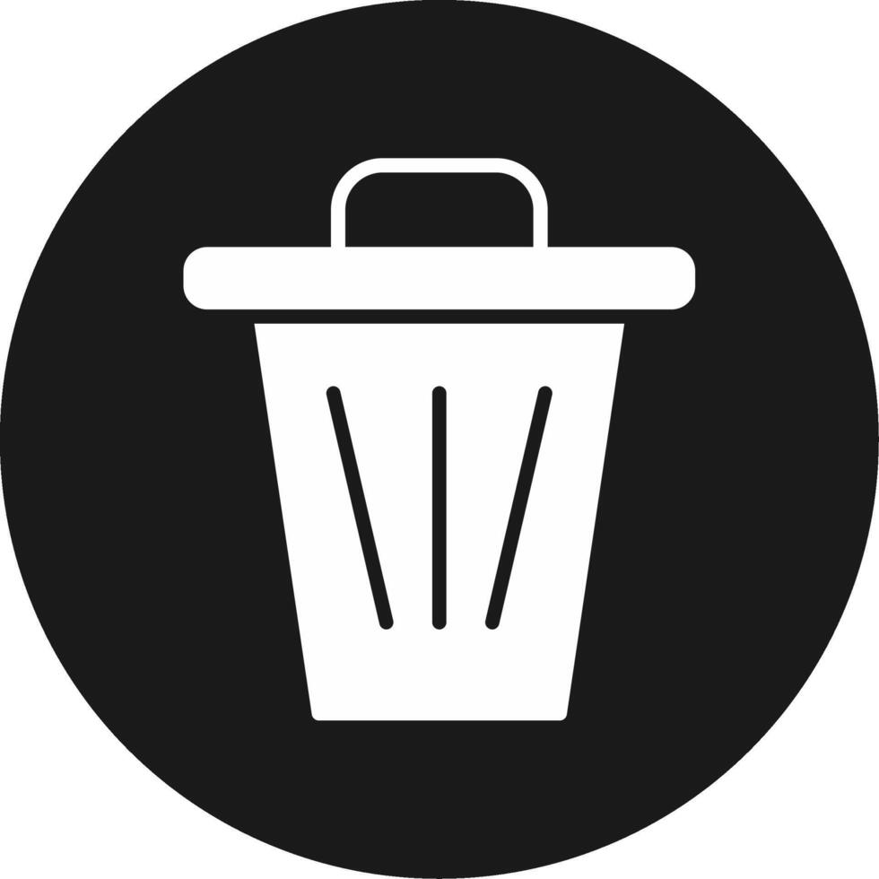 Dustbin Icon Design Symbol vector