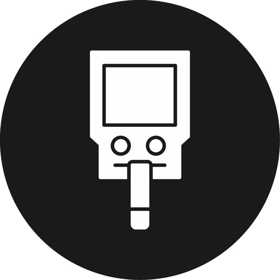 Glucometer Icon Design Symbol vector