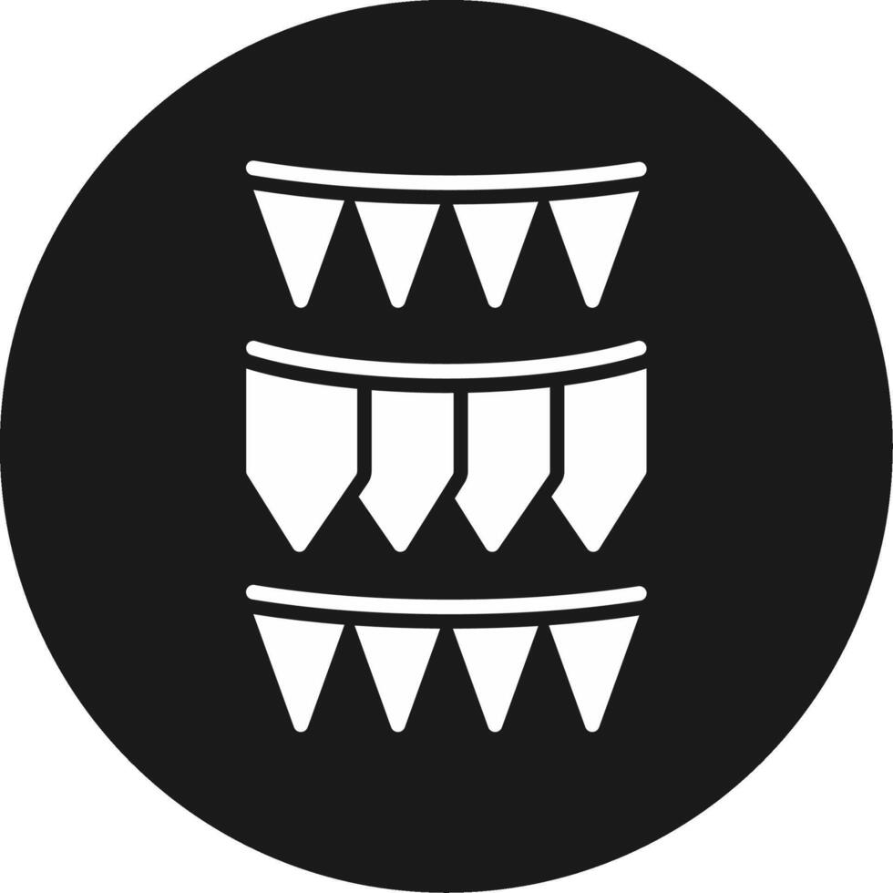 Garlands Icon Design Symbol vector