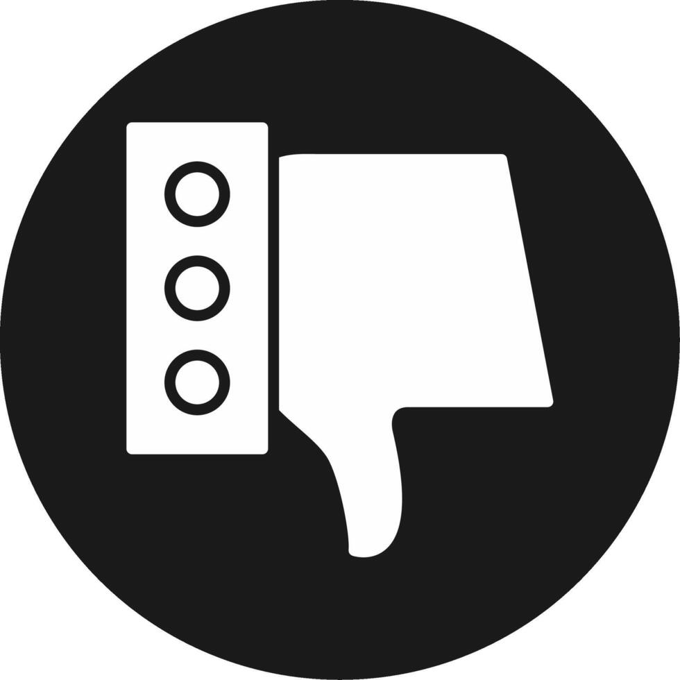 Thumb Down Icon Design Symbol vector