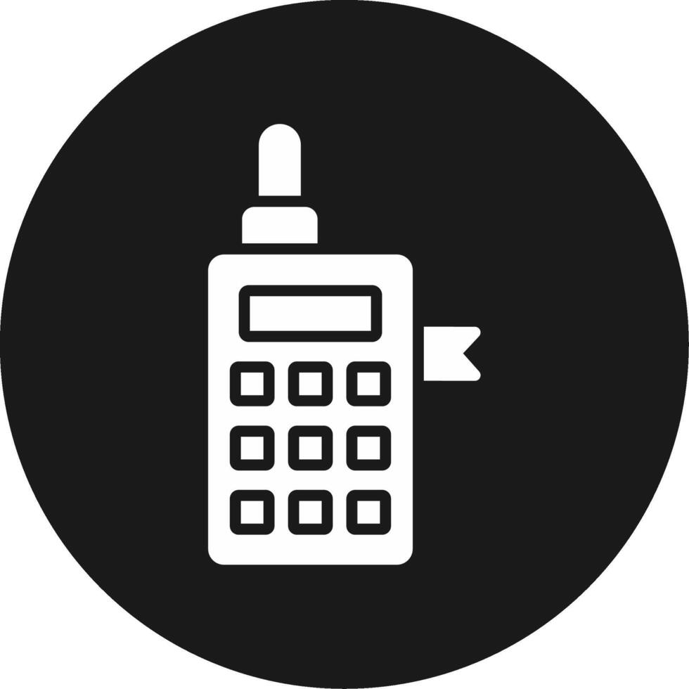 Walkie Talkies Icon Design Symbol vector