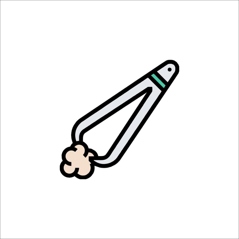 A pencil with a piece of paper in it vector
