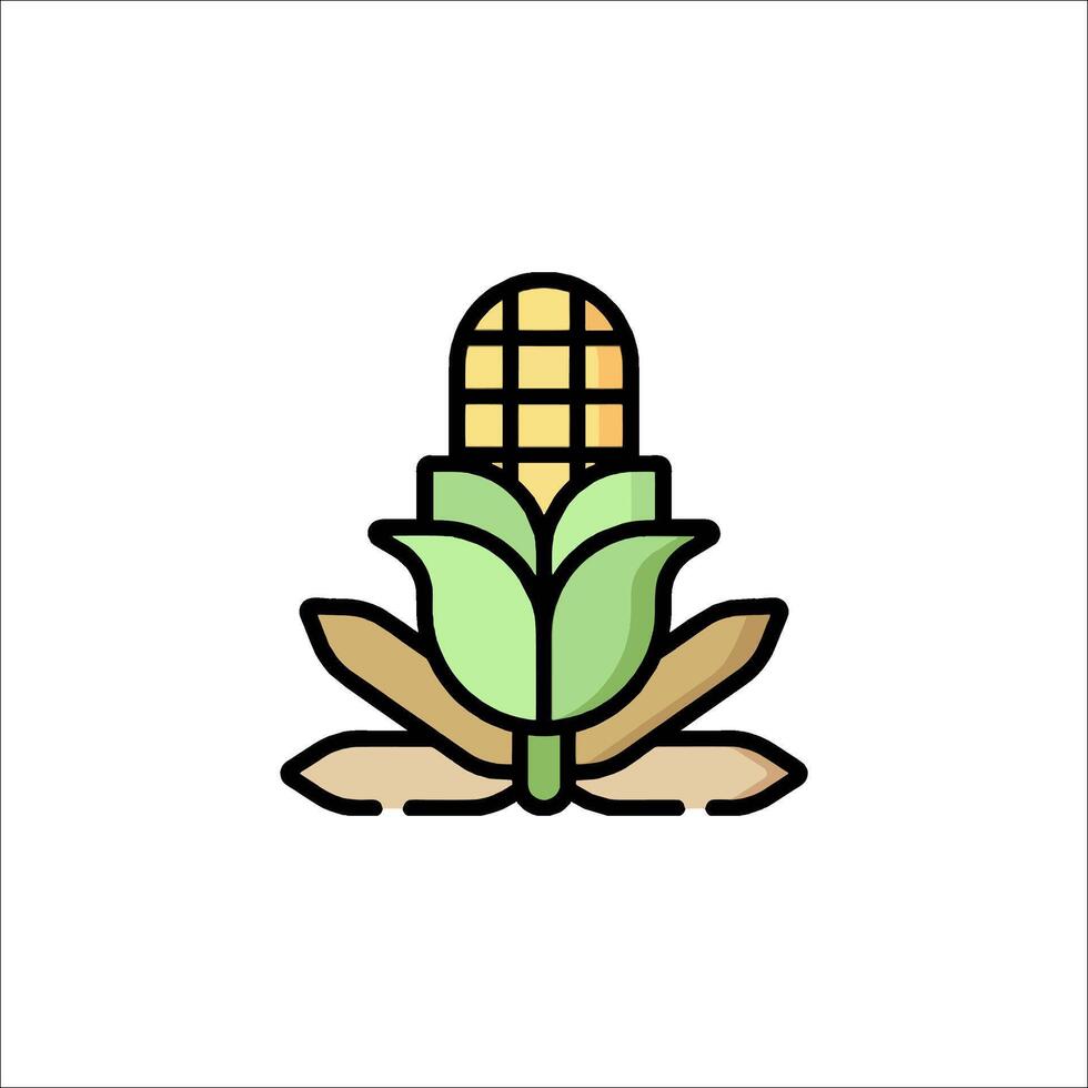 Corn icon illustration vector
