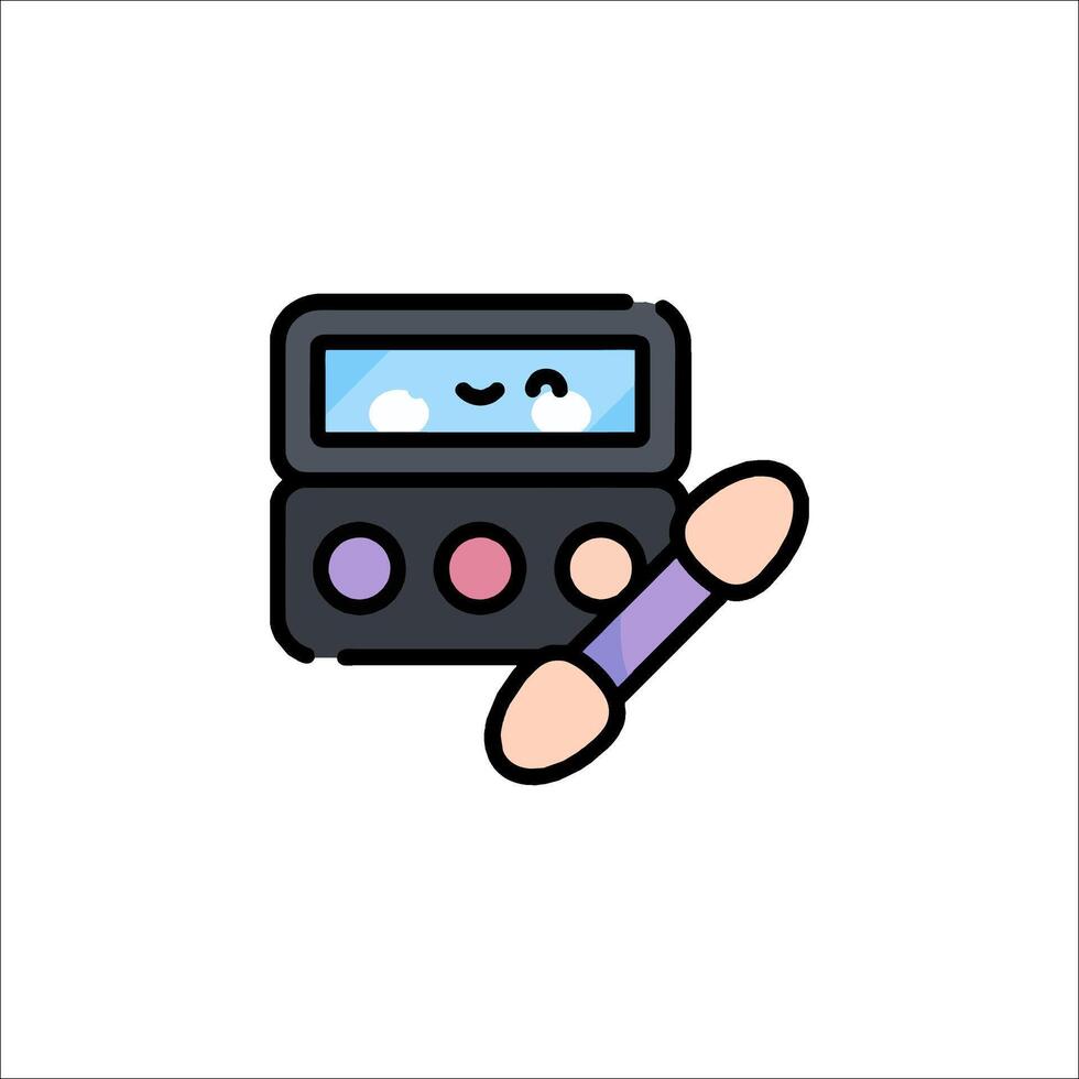 Makeup icon illustration vector