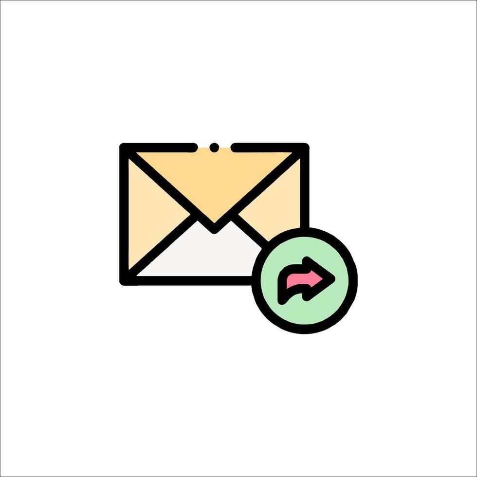 Email icon illustration vector