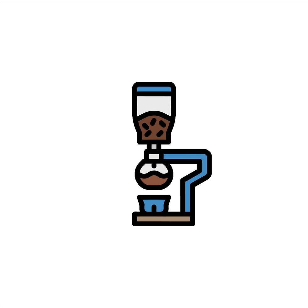 Coffee machine icon illustration vector
