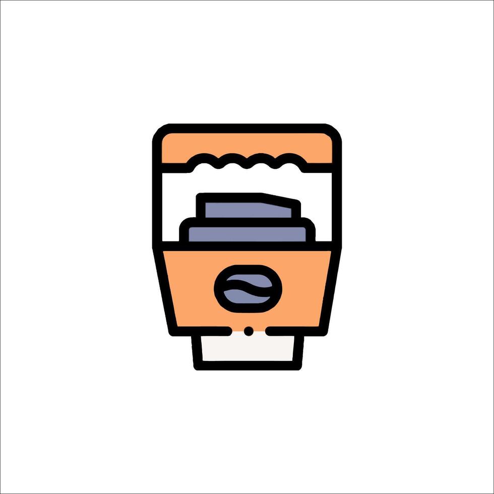 A coffee machine icon on a white background vector