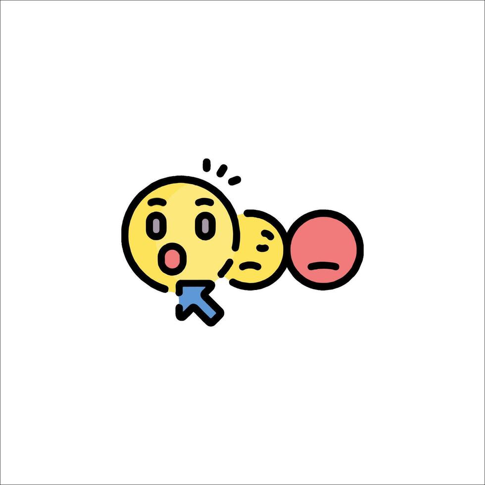 A cartoon character with a red nose and a blue tongue vector