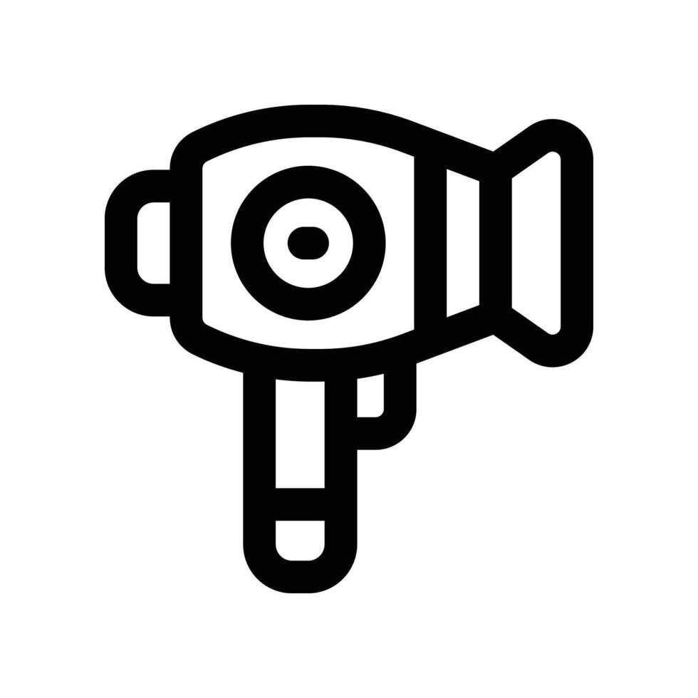 hair dryer icon. line icon for your website, mobile, presentation, and logo design. vector