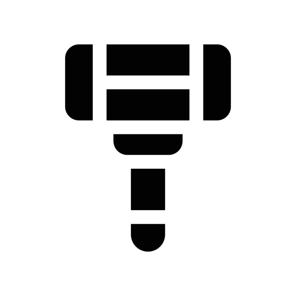 razor icon. glyph icon for your website, mobile, presentation, and logo design. vector