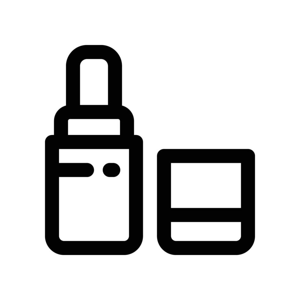 lipstick icon. line icon for your website, mobile, presentation, and logo design. vector