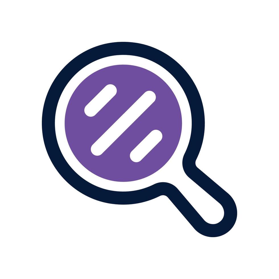 hand mirror icon. dual tone icon for your website, mobile, presentation, and logo design. vector