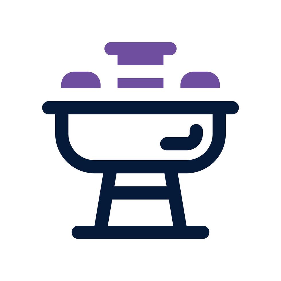 sink icon. dual tone icon for your website, mobile, presentation, and logo design. vector