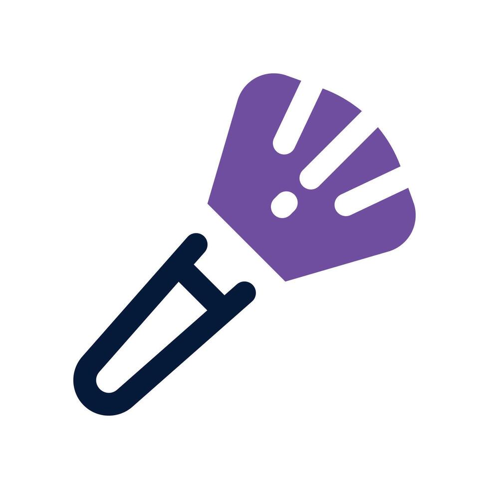 brush icon. dual tone icon for your website, mobile, presentation, and logo design. vector