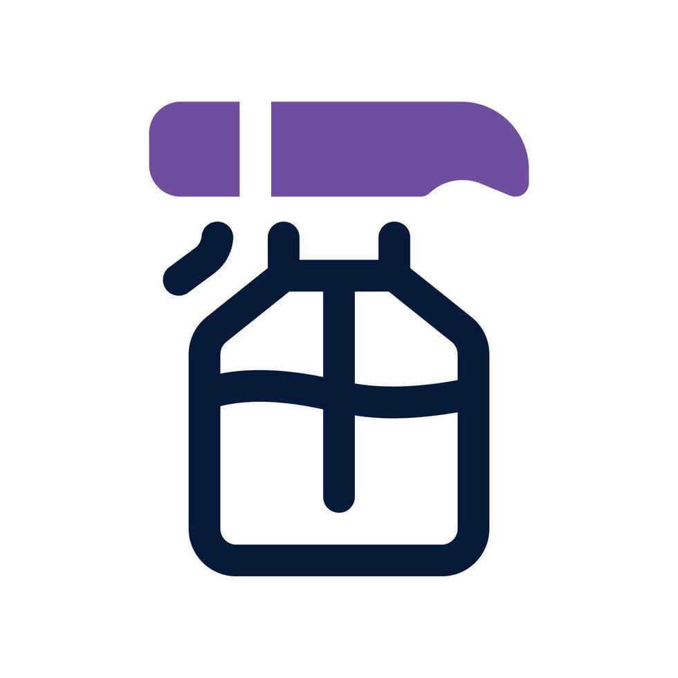 spray icon. dual tone icon for your website, mobile, presentation, and logo design. vector