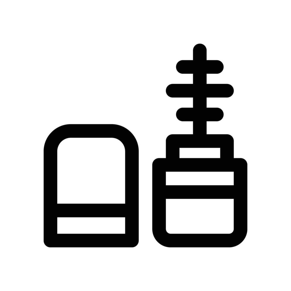 eyeliner icon. line icon for your website, mobile, presentation, and logo design. vector