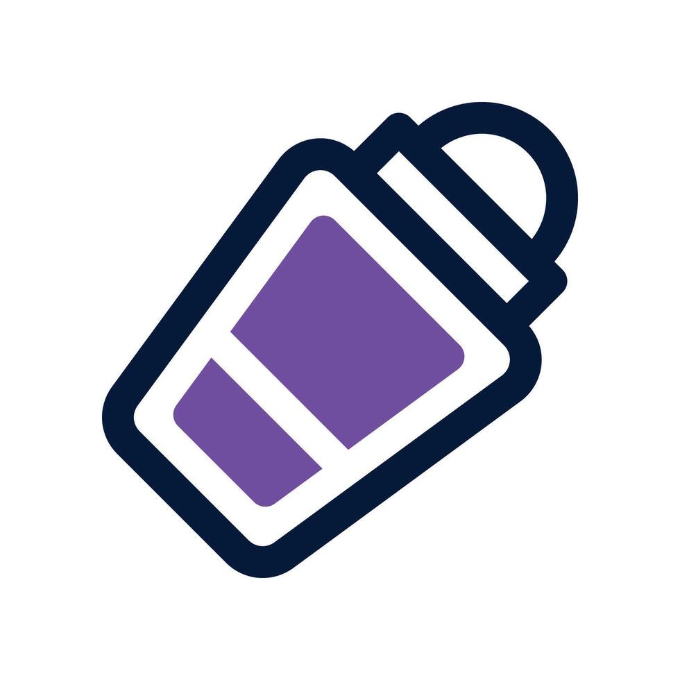 deodorant icon. dual tone icon for your website, mobile, presentation, and logo design. vector