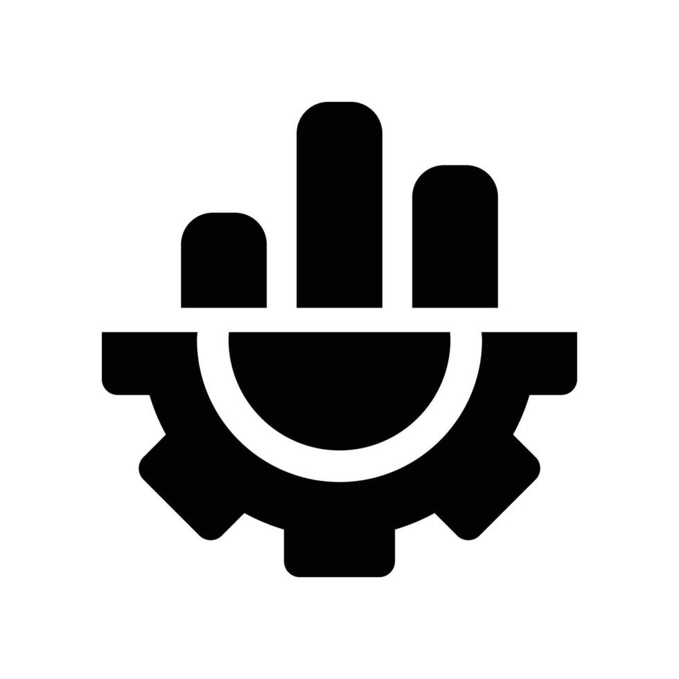 competitive icon. glyph icon for your website, mobile, presentation, and logo design. vector