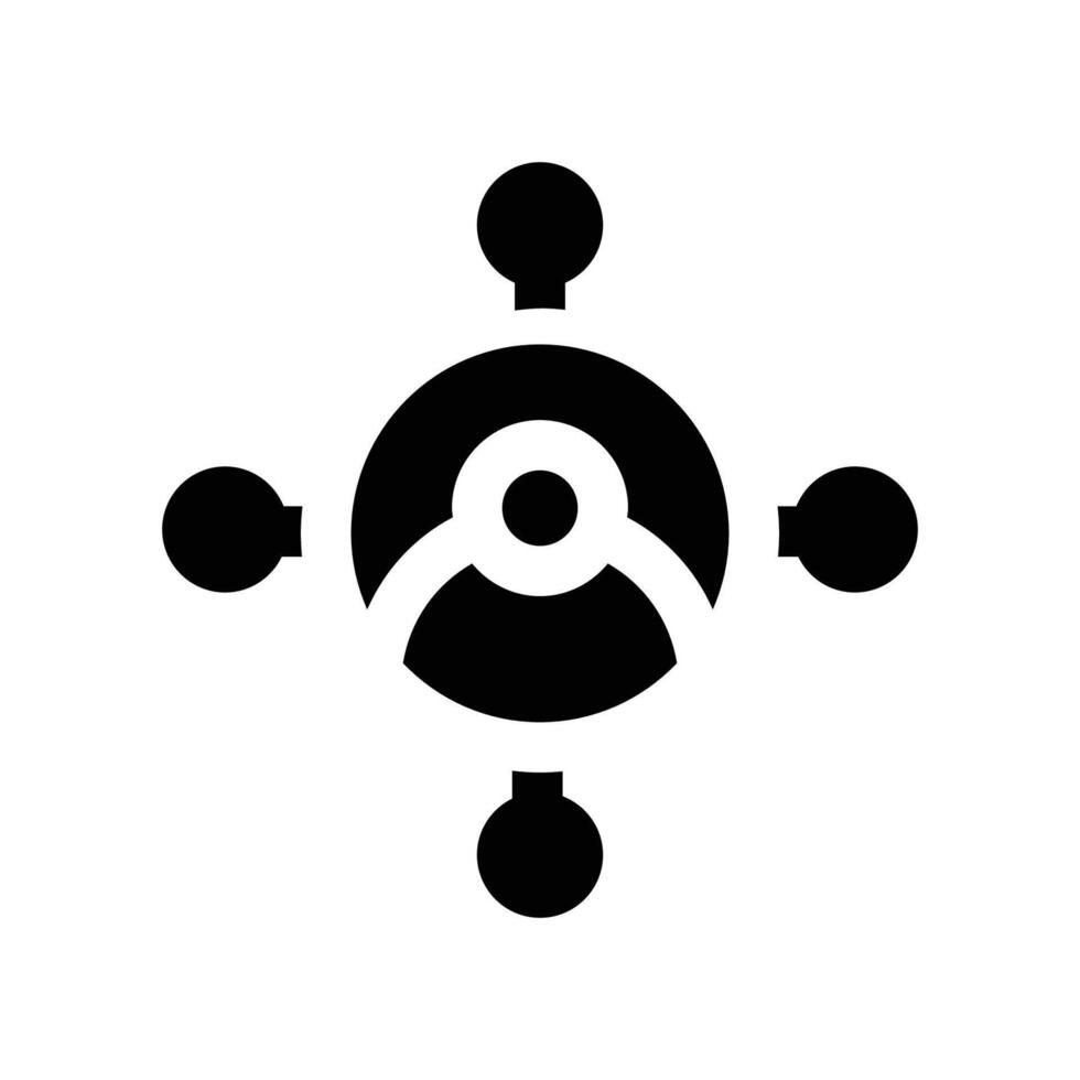 connect icon. glyph icon for your website, mobile, presentation, and logo design. vector