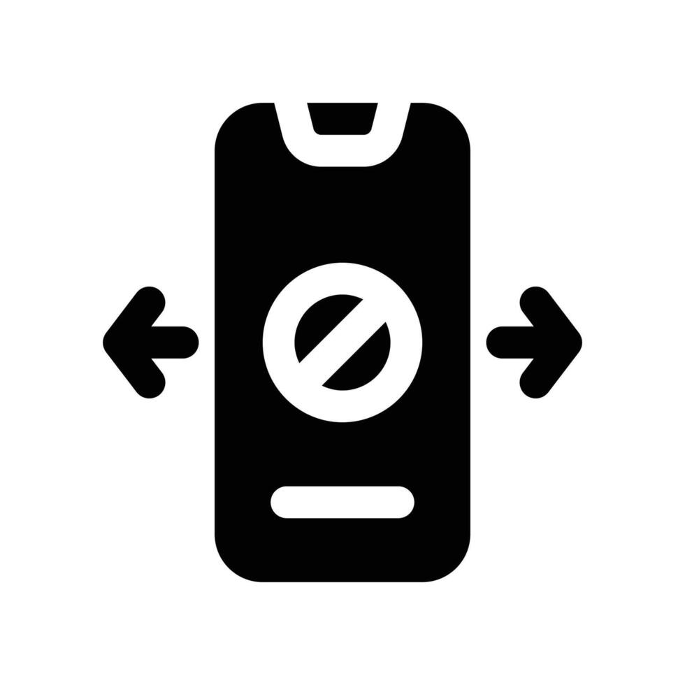 phone call icon. glyph icon for your website, mobile, presentation, and logo design. vector