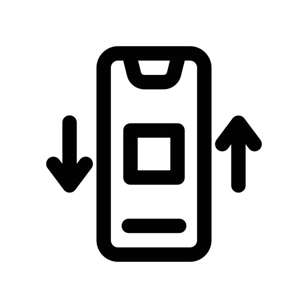 transfer icon. line icon for your website, mobile, presentation, and logo design. vector