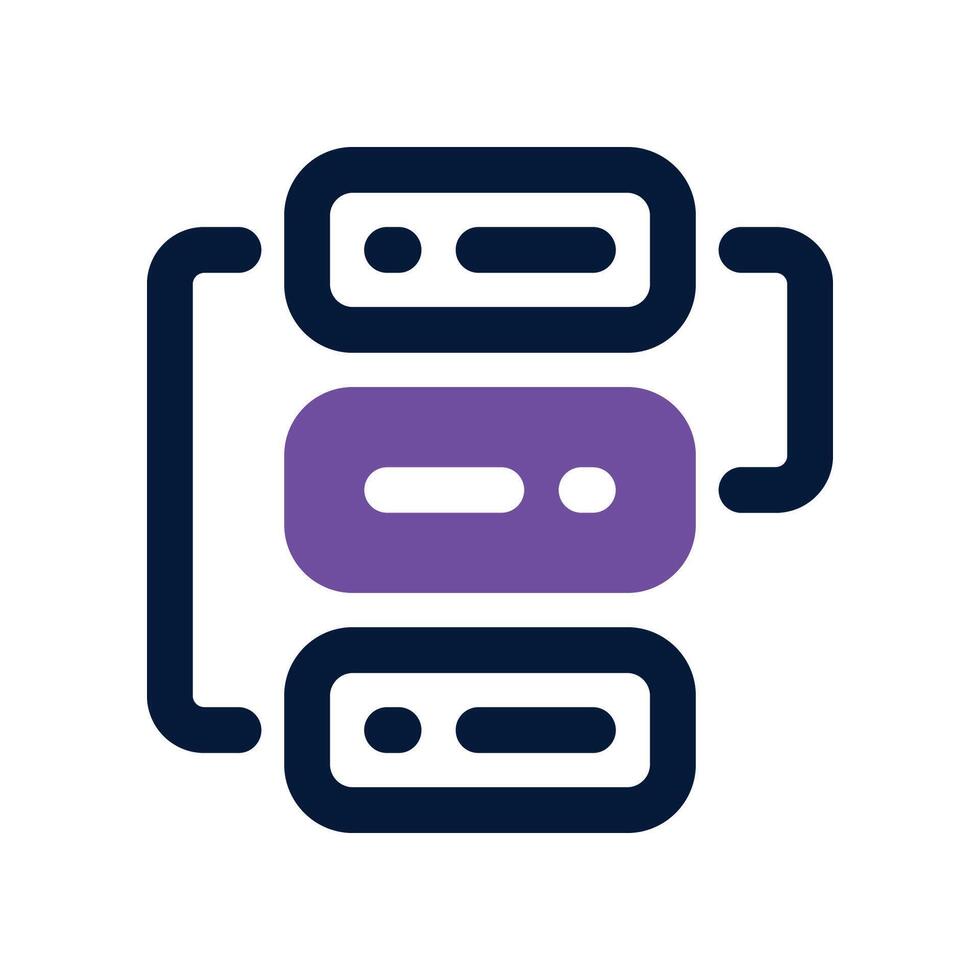 workflow icon. dual tone icon for your website, mobile, presentation, and logo design. vector