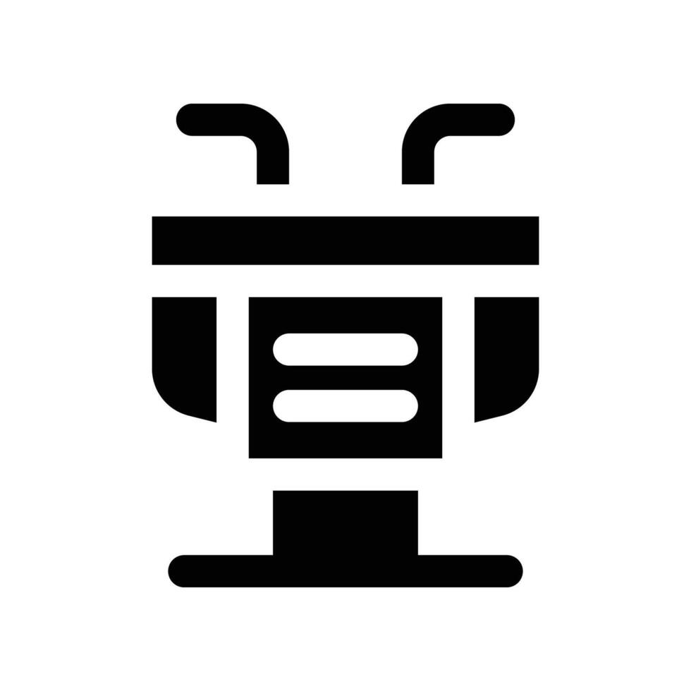 podium icon. glyph icon for your website, mobile, presentation, and logo design. vector