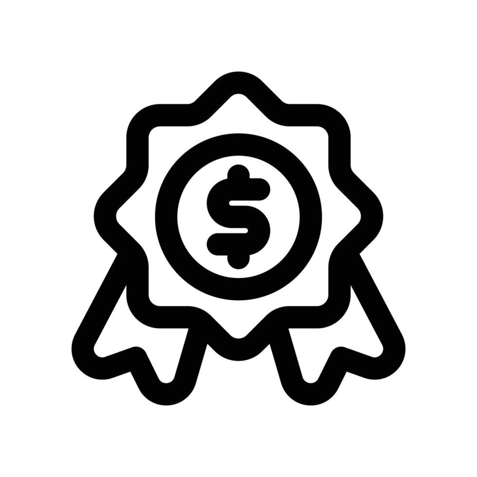 guarantee icon. line icon for your website, mobile, presentation, and logo design. vector