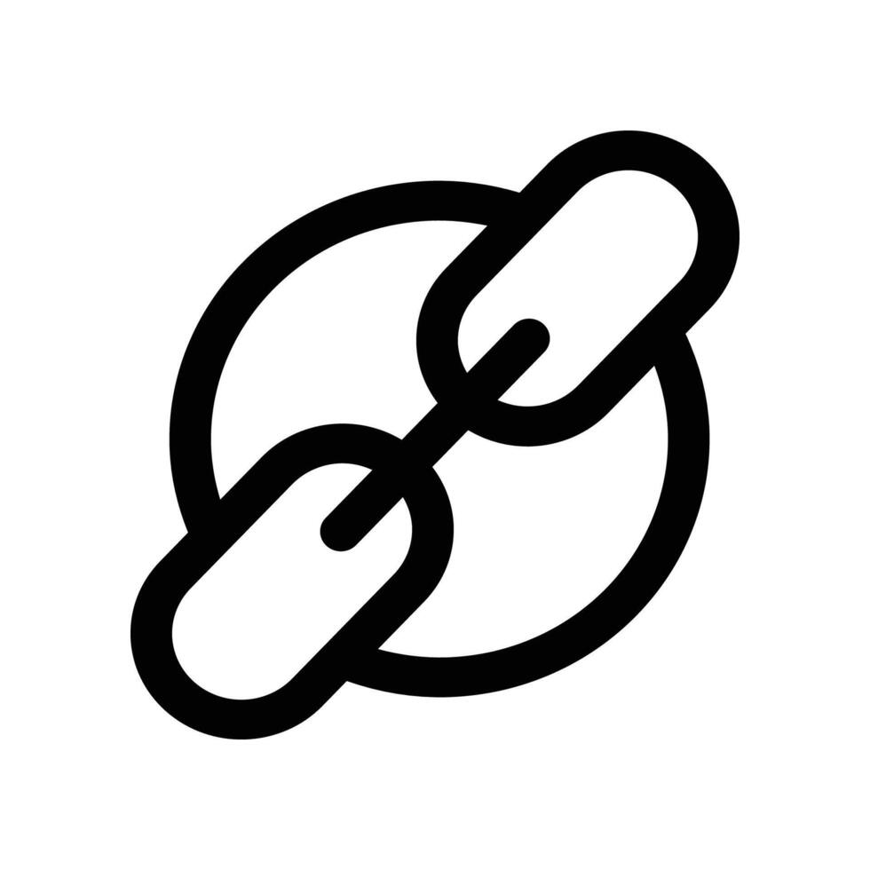 link icon. line icon for your website, mobile, presentation, and logo design. vector