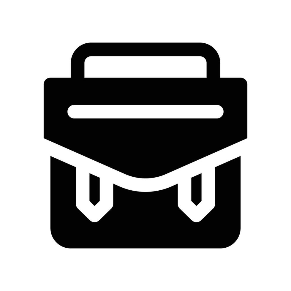portfolio icon. glyph icon for your website, mobile, presentation, and logo design. vector