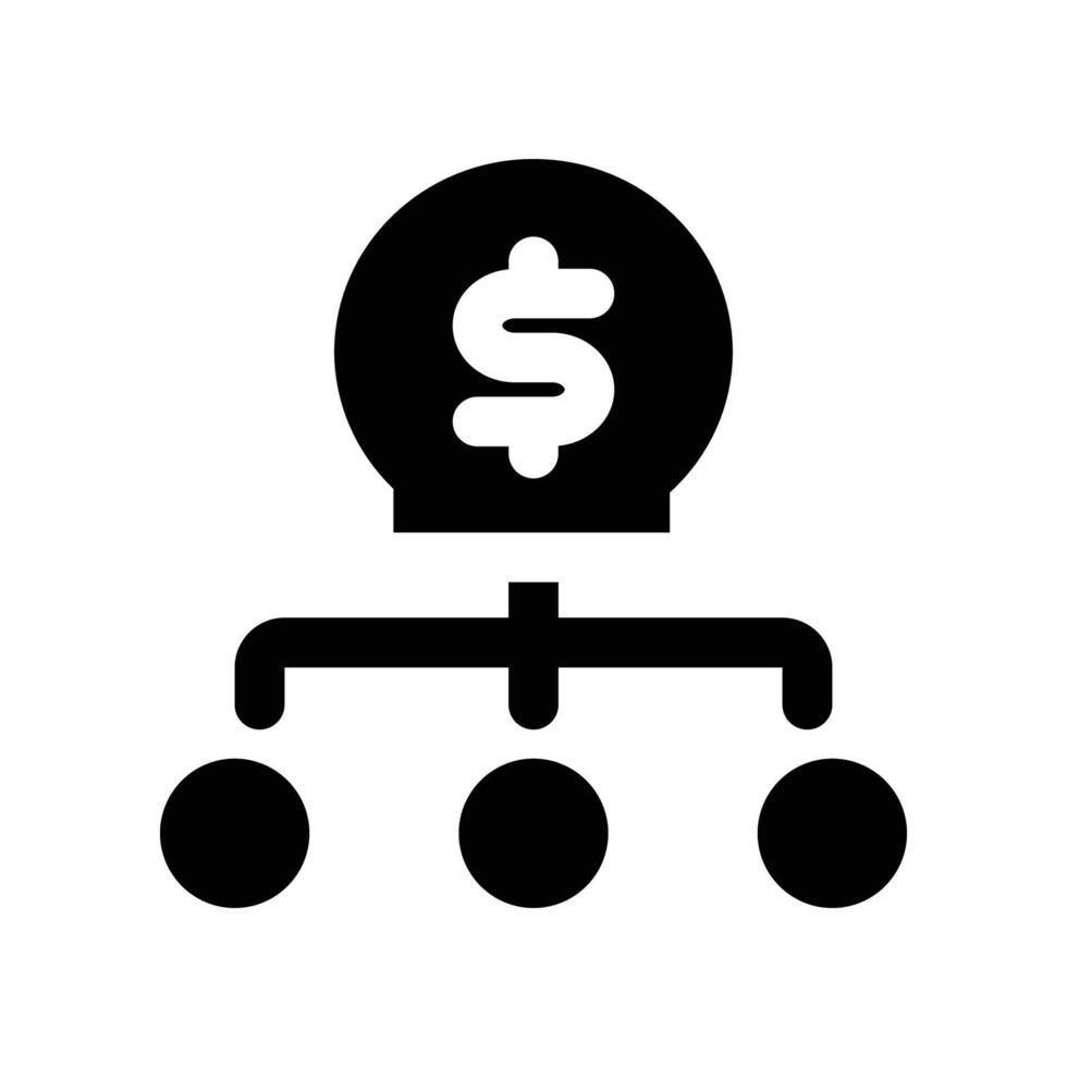 idea icon. glyph icon for your website, mobile, presentation, and logo design. vector