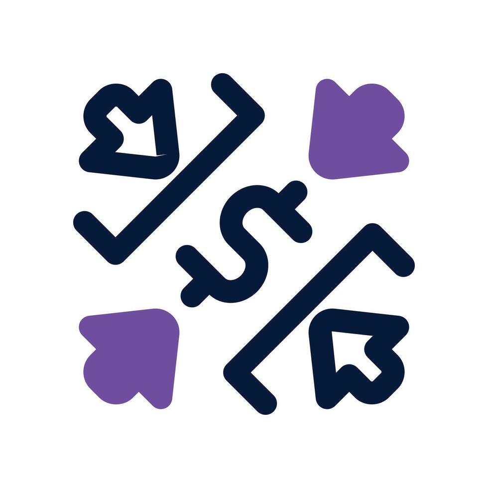 constraint icon. dual tone icon for your website, mobile, presentation, and logo design. vector