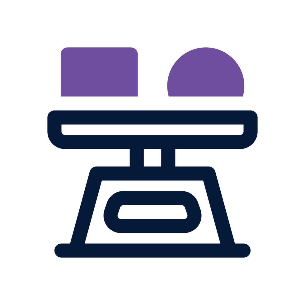 balance icon. dual tone icon for your website, mobile, presentation, and logo design. vector