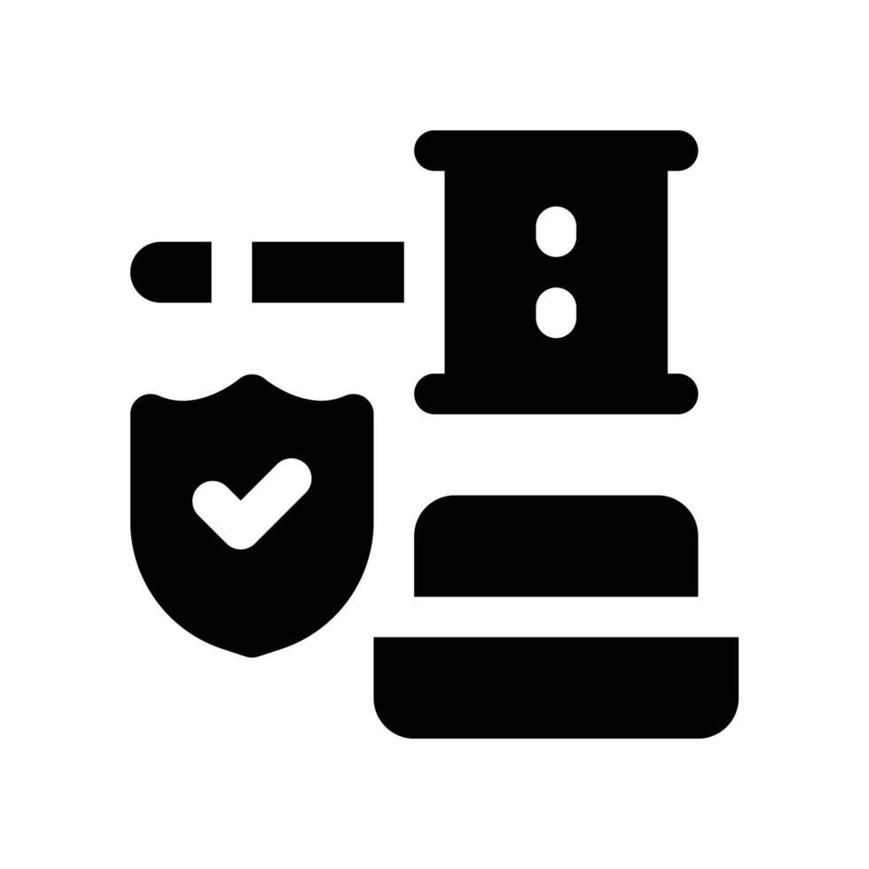 auction icon. glyph icon for your website, mobile, presentation, and logo design. vector