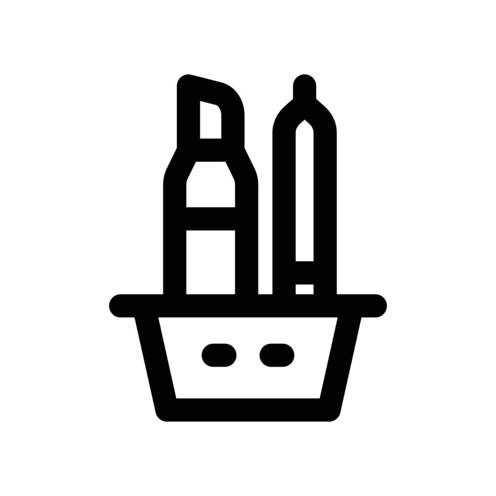stationary icon. line icon for your website, mobile, presentation, and logo design. vector