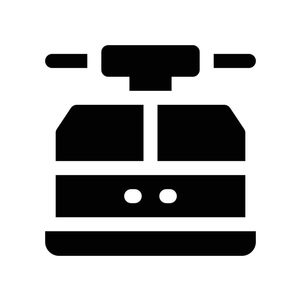 cable car icon. glyph icon for your website, mobile, presentation, and logo design. vector