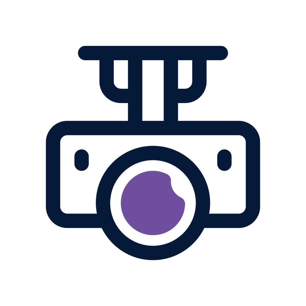 projector icon. dual tone icon for your website, mobile, presentation, and logo design. vector