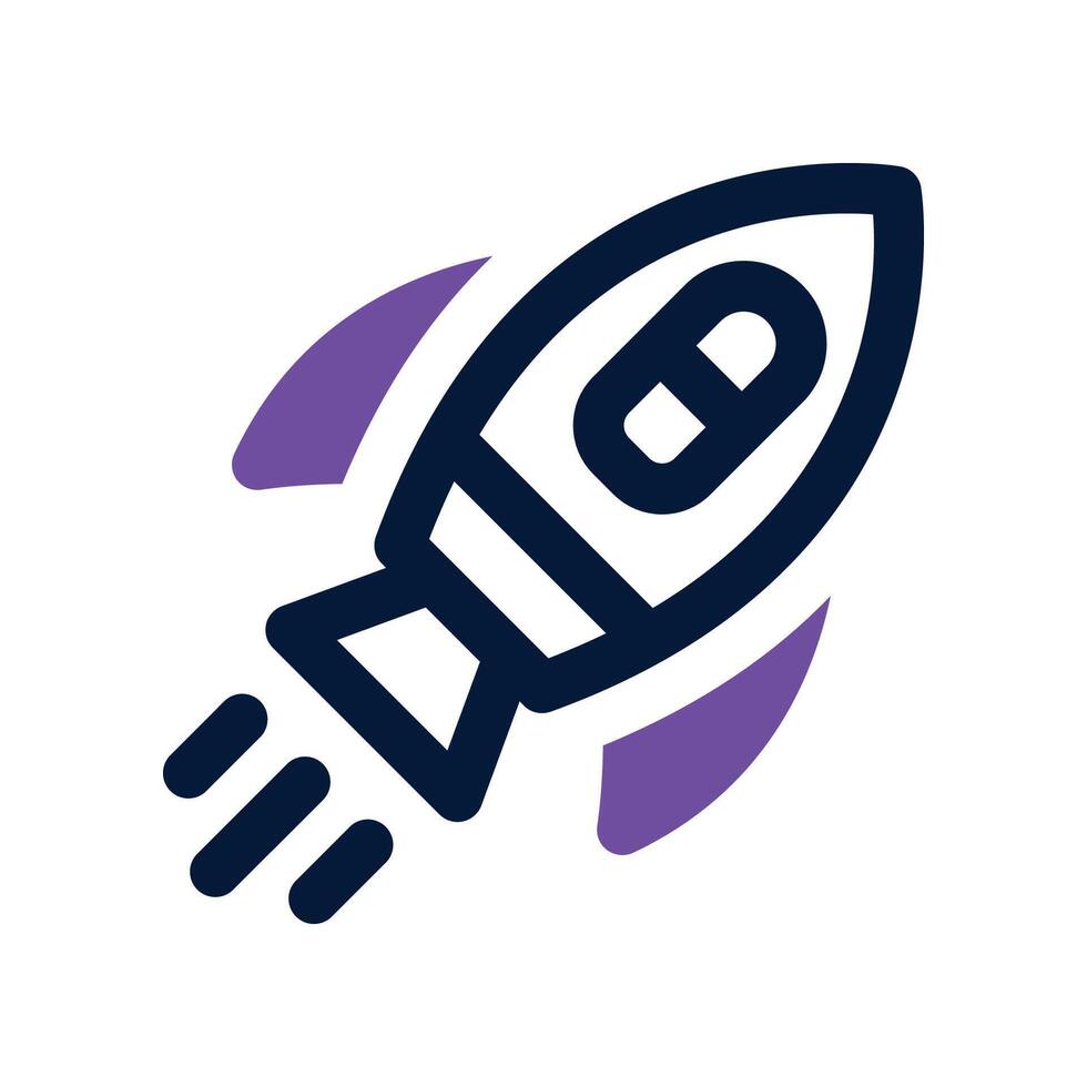 startup icon. dual tone icon for your website, mobile, presentation, and logo design. vector
