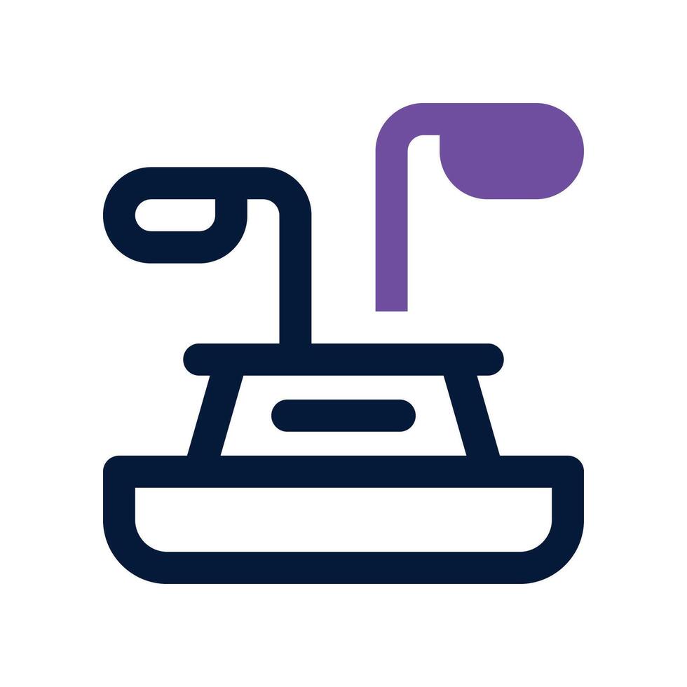 microphone icon. dual tone icon for your website, mobile, presentation, and logo design. vector