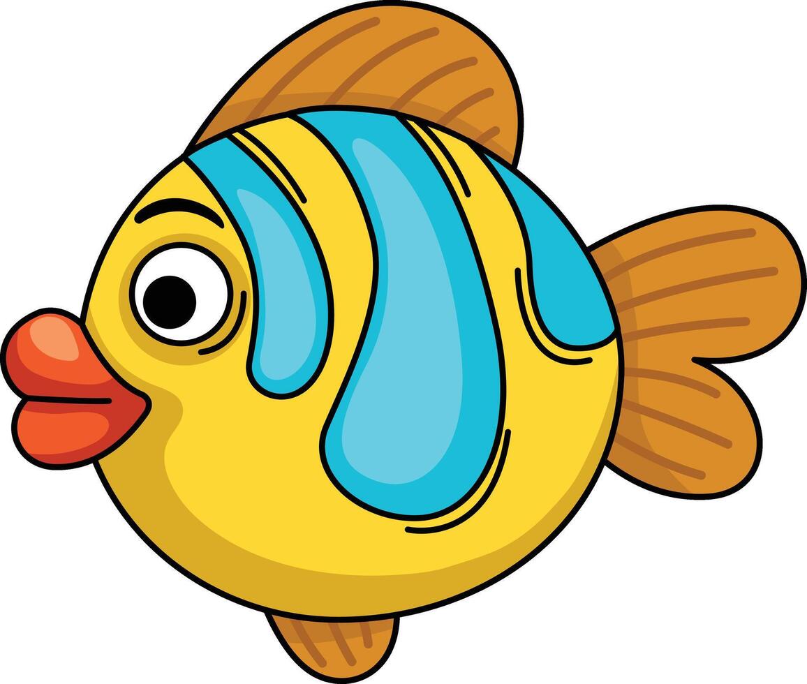 illustration of fish outline white on background vector