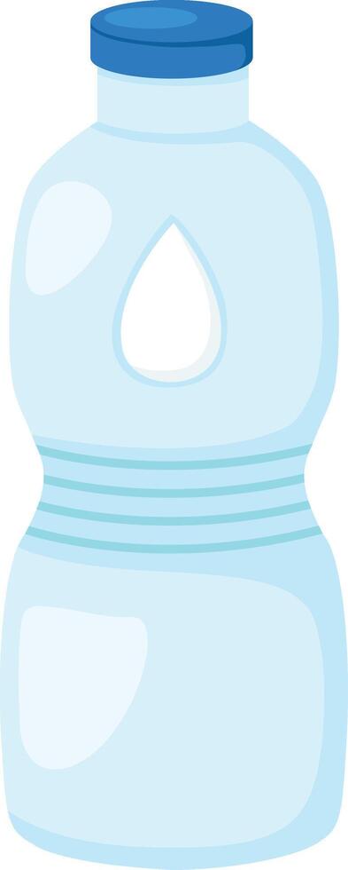 illustration of water bottle on a white background vector