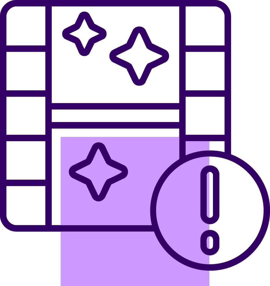 Camera roll Outline Slip Style Icon vector