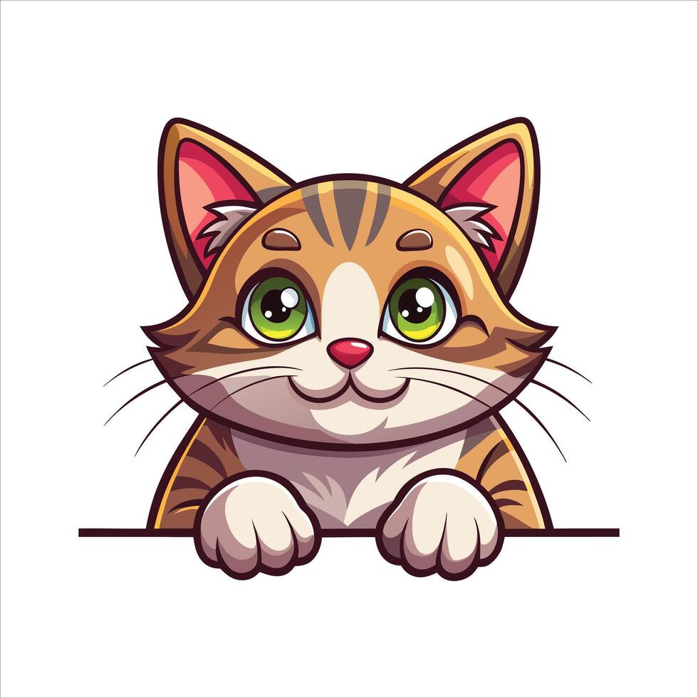 Manx Cat stock illustrations vector