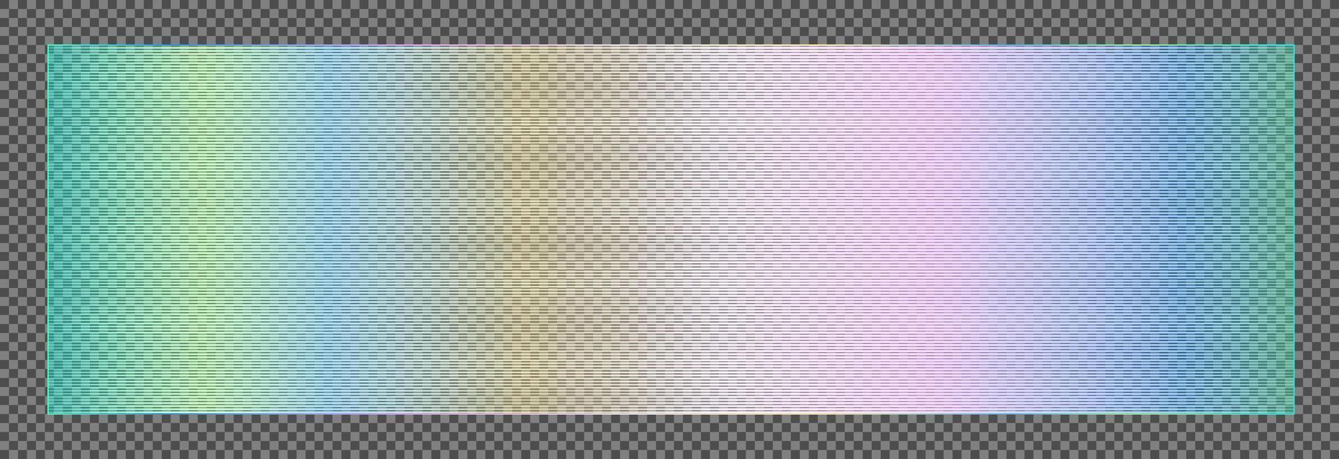Horizontal glass texture. vector