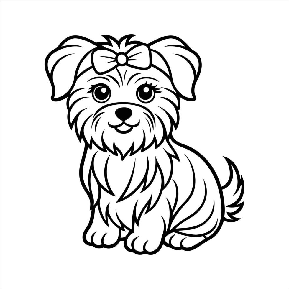 Maltese Dog Magic vector